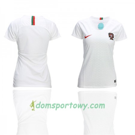 Koszulka Portugalia Damska Wyjazdowe Koszulki Piłkarskie Mistrzostwa Świata 2018